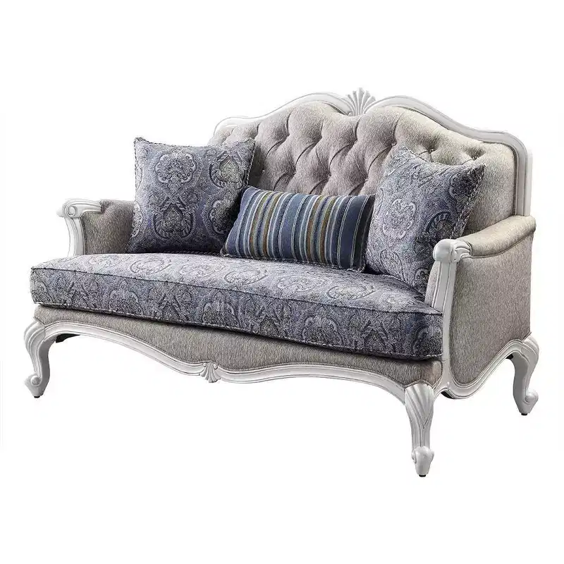 Acme Furniture Ciddrenar Sofa White Finish