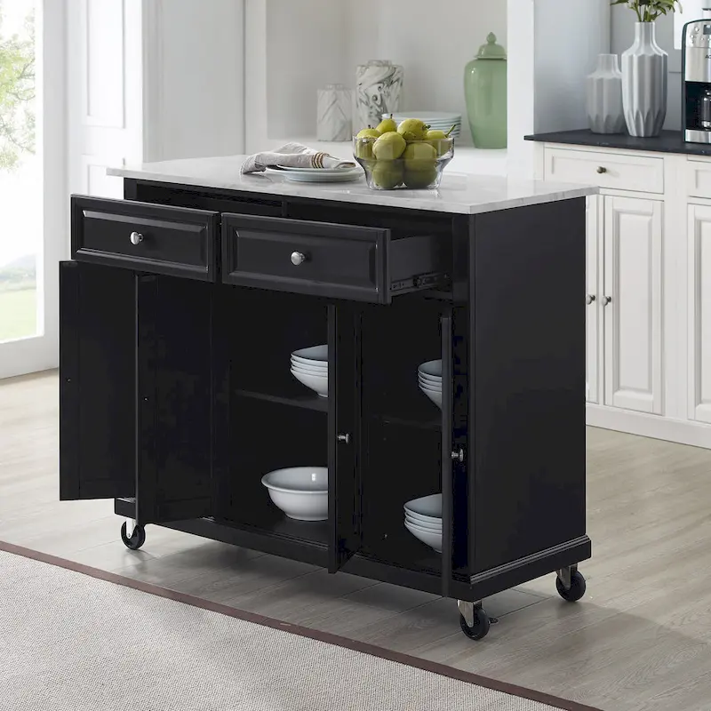 Crosley Avery Kitchen Island/Cart - 18x42.13x36