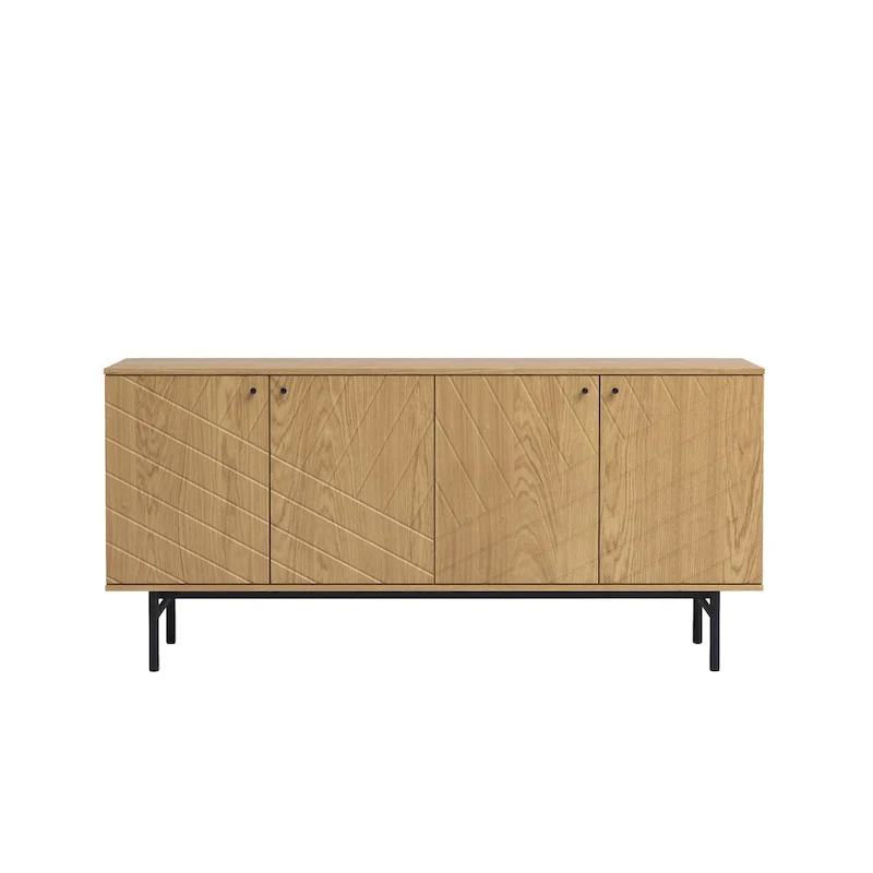 63 Wide Sideboard with Geometric Design