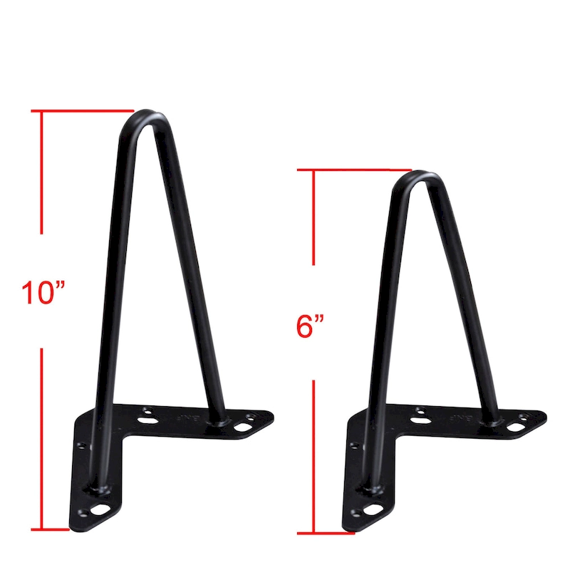 4 Piece Hairpin Metal Table Legs Furniture Legs