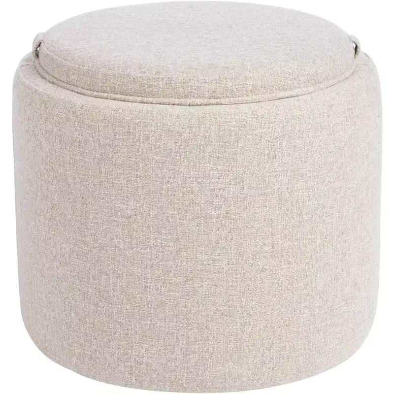 Studio 55D Elias 18 High Nathan Ginger Storage Ottoman with Reversible Tray