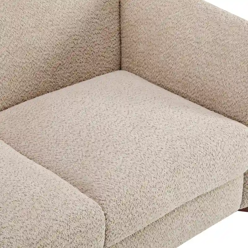 Alma Upholstered Boucle Loveseat by Christopher Knight Home