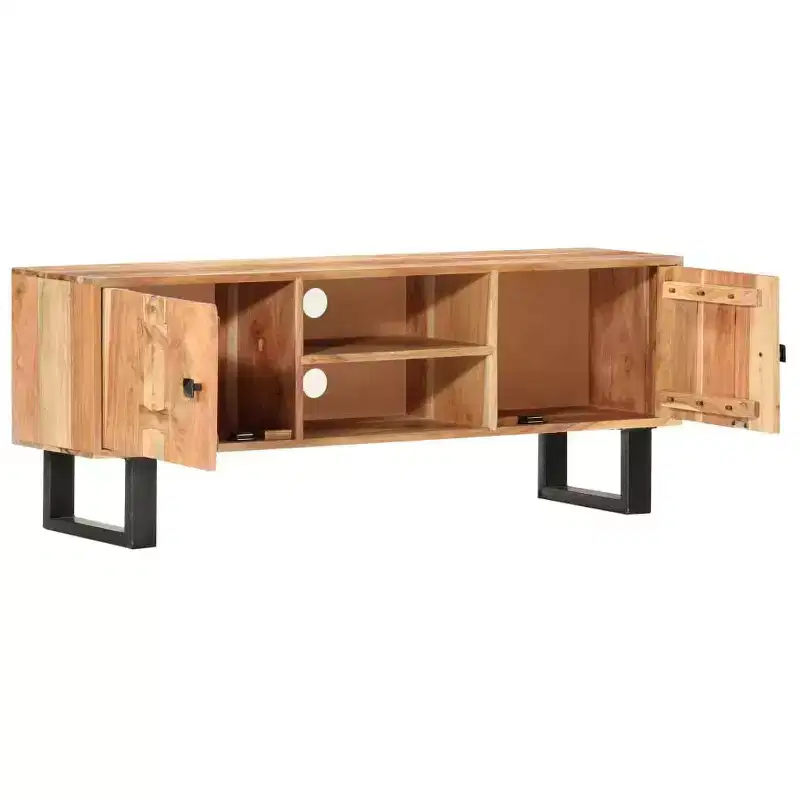 Acacia Wood TV Cabinet with Storage