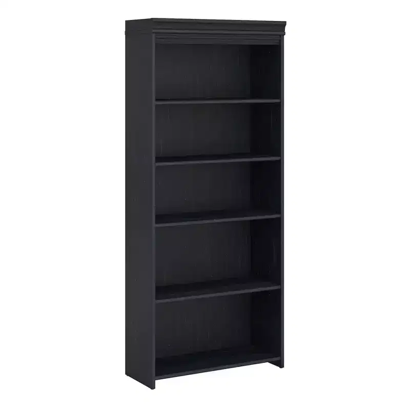 68.94" 5 Shelf Fairview Bookshelf Antique - Bush Furniture