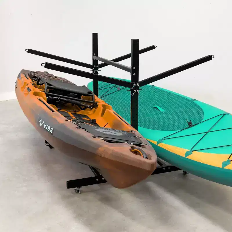 Teal Triangle G-Watersport 4 Levels With Wheels | Double-Sided | Black