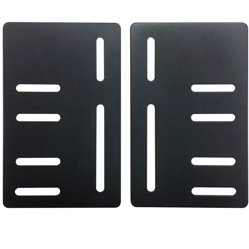 Bed Frame Headboard Bracket Modification Plate, Set of 2