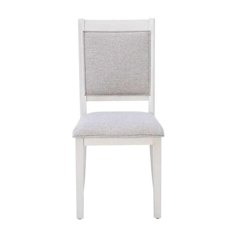 McKee 7-piece White Farmhouse Dining Set