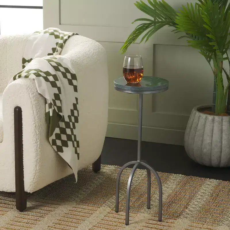Arkan Drink Table - ACC3724A - Green - Safavieh