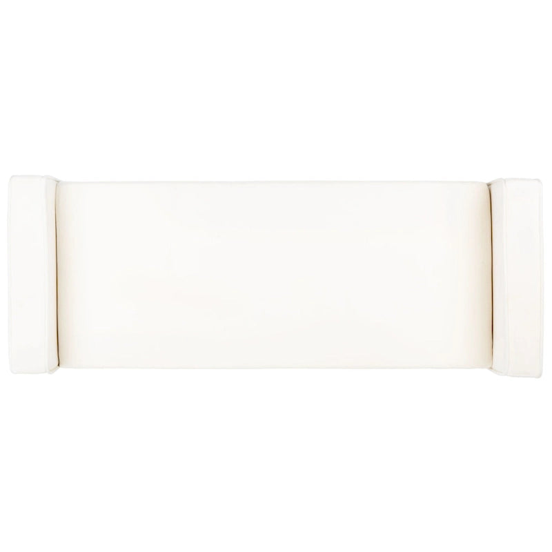 Mid-Century Modern 25-inch Bench - 49 W x 18 L x 25 H - 49Wx18Dx25H
