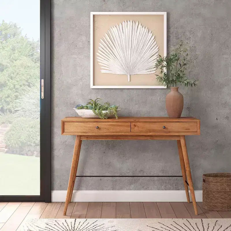 Foerster Wood 2-Drawer Console Table - iNSPIRE Q