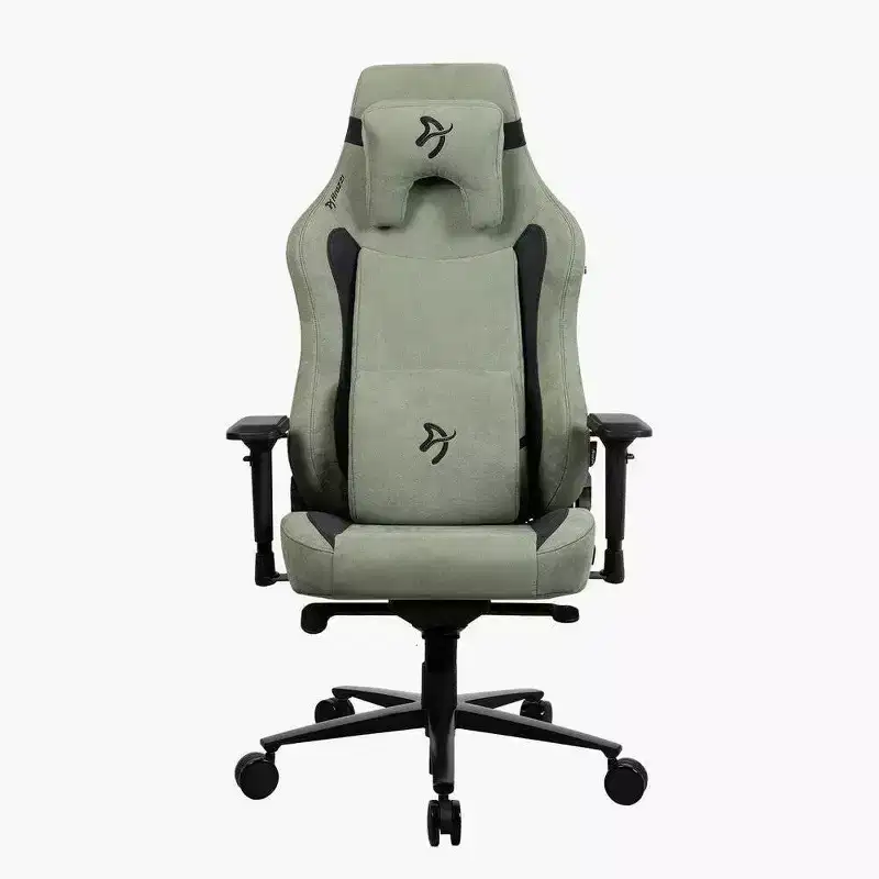 Supersoft Office and Gaming Chair with Memory Foam Lumbar Support 4D Armrest Forest