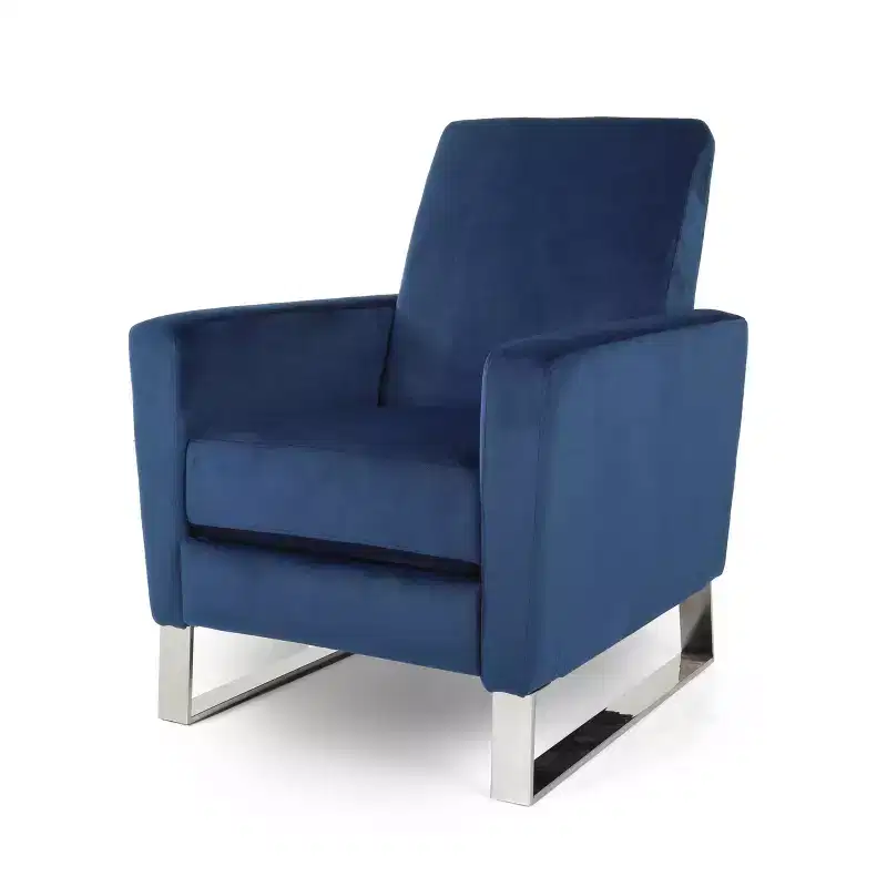 Modern Push Back High Leg Recliner