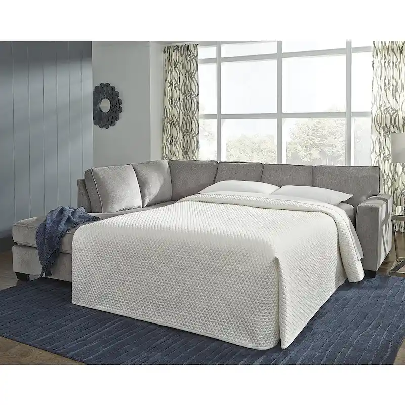 Signature Design by Ashley Altari 2-Piece Sleeper Sectional with Chaise - 110W x 90D x 37H