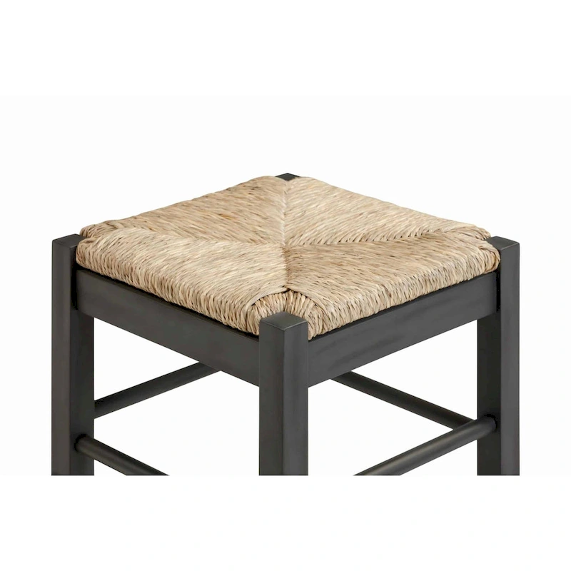 SQ Rush Backless Wood 24-inch Counter Stool