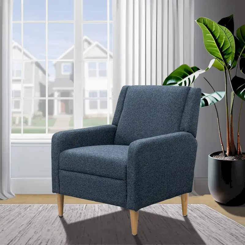 Upholstered Accent Armchair | Comfortable Living Room Chair | Modern Style