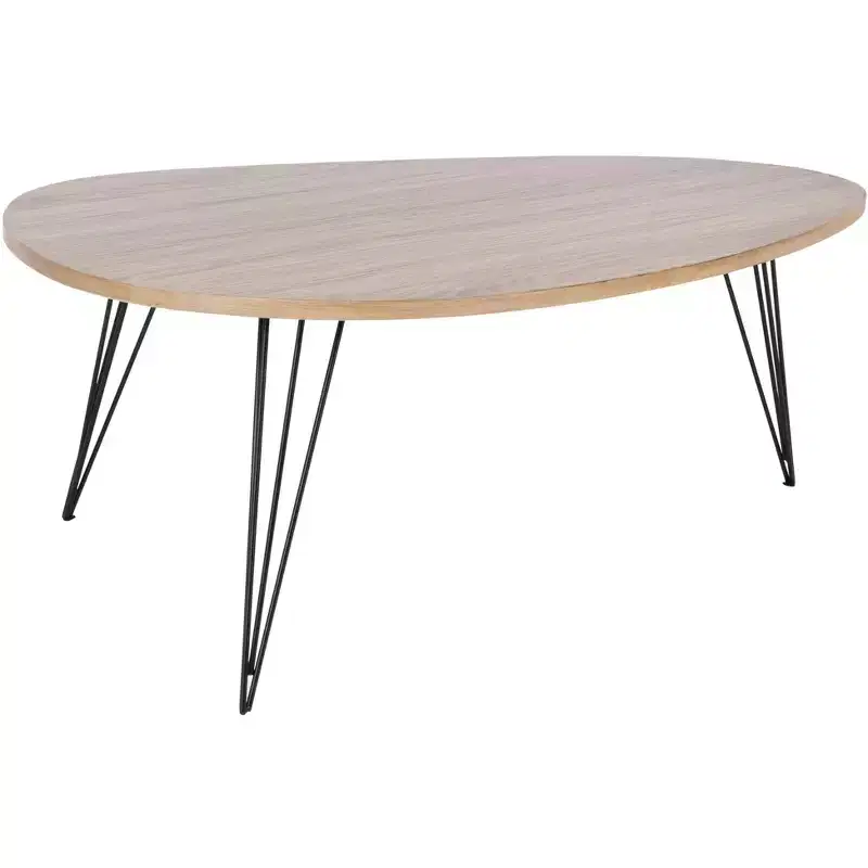 Wynton Retro Mid-Century Wood Coffee Table