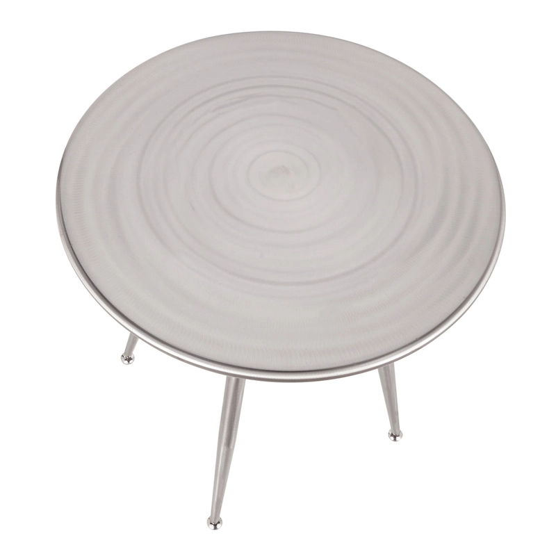 Carbon Loft Barton Industrial Round Dinette Table