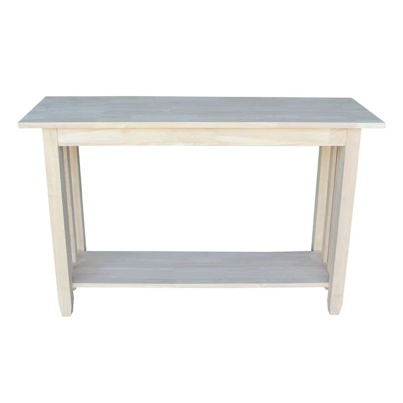 Unfinished Mission Console Table