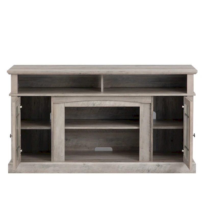 TVstand with electronicfireplace and remote control