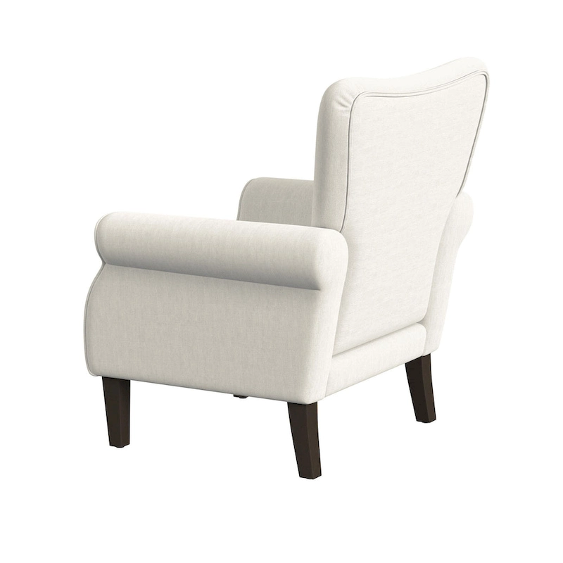 HomePop Rolled Arm Accent Chair