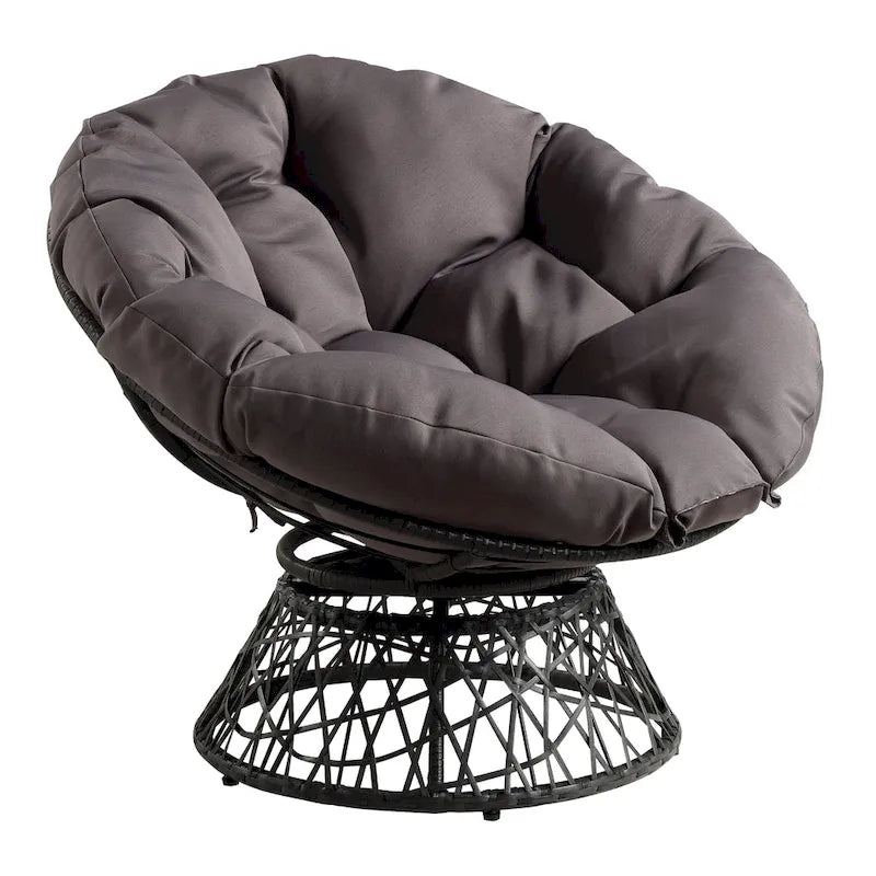 The Woven Wicker Papasan Chair