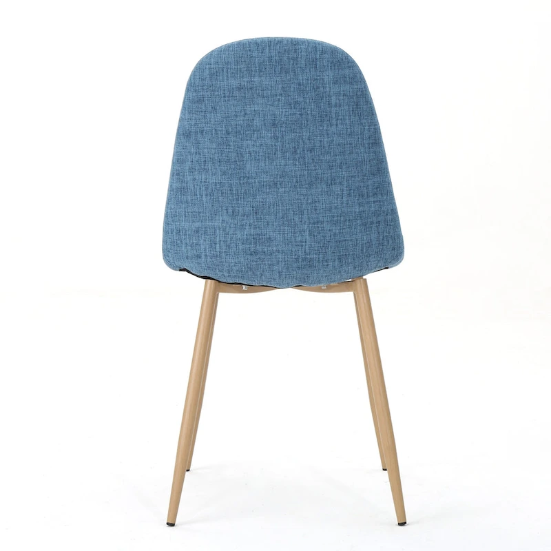 Raina Mid-century Upholstered Dining Chairs (Set of 2) by Christopher Knight Home
