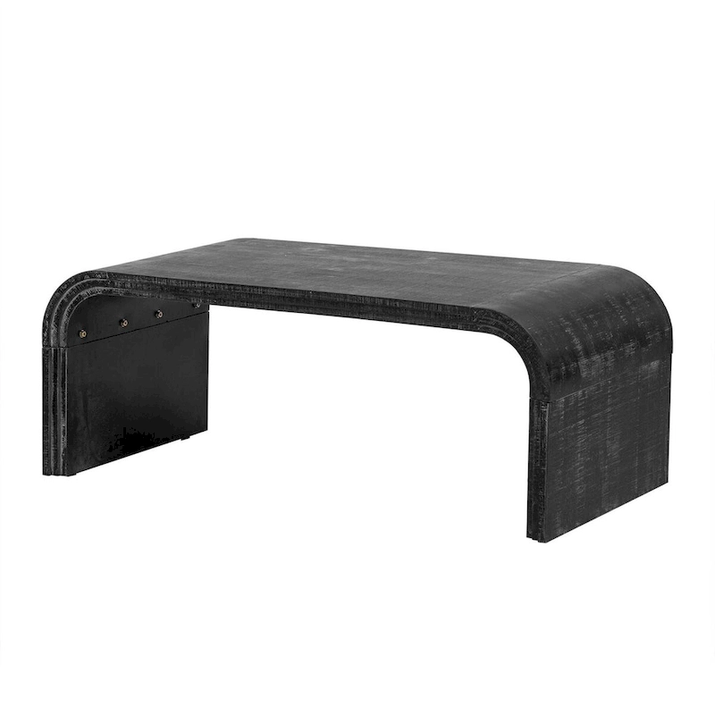 Unique Retro Silhouette Sectional Three-Piece Set Containing Sideboard, Console Table and Coffee Table, Suitable