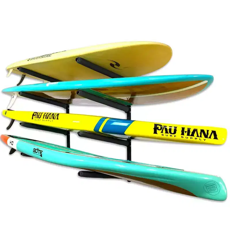 StoreYourBoard Sandbridge SUP & Surfboard Storage | Outdoor Adjustable Rack | 4 Level
