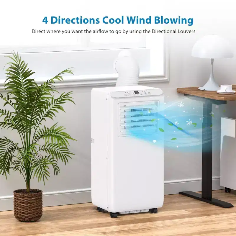 Portable Air Conditioners 10000 BTU, Energy Efficient AC Unit with Remote Control