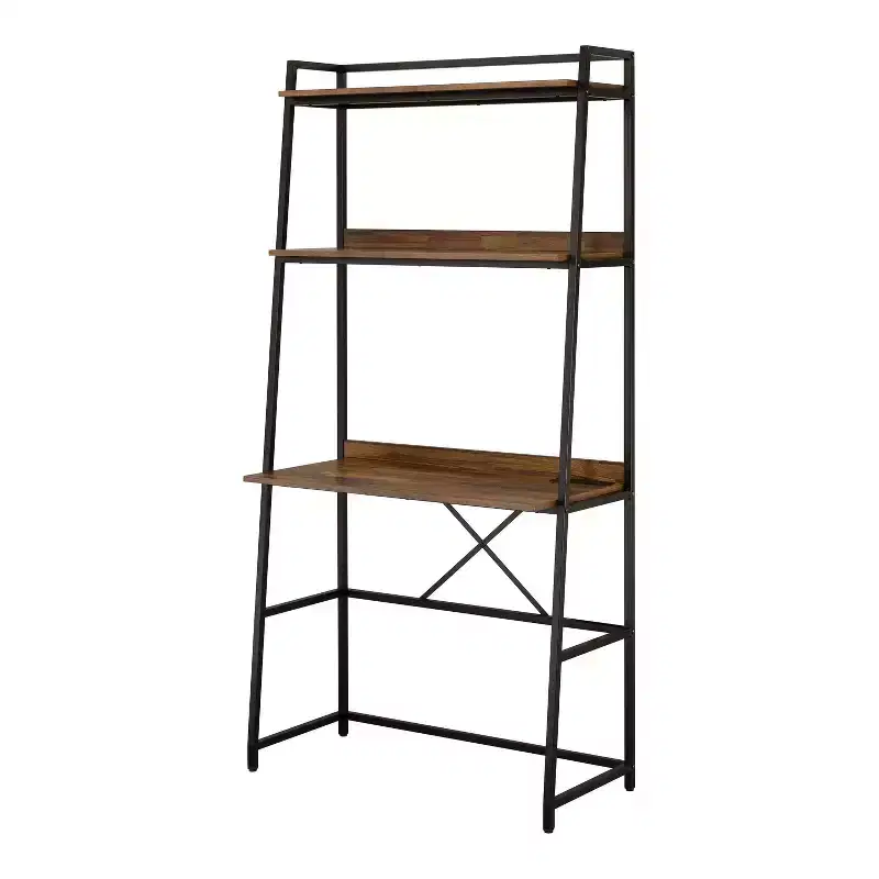 Writing Desk with Bookcase and USB Plug