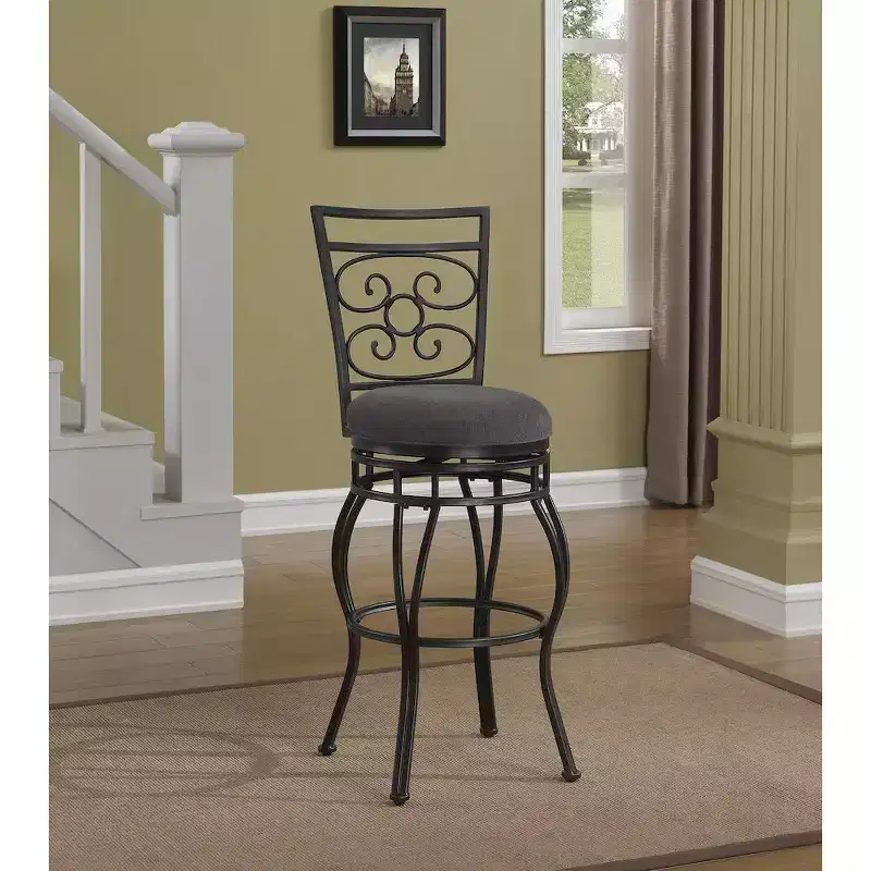 30 Swivel Stool Charcoal Grey