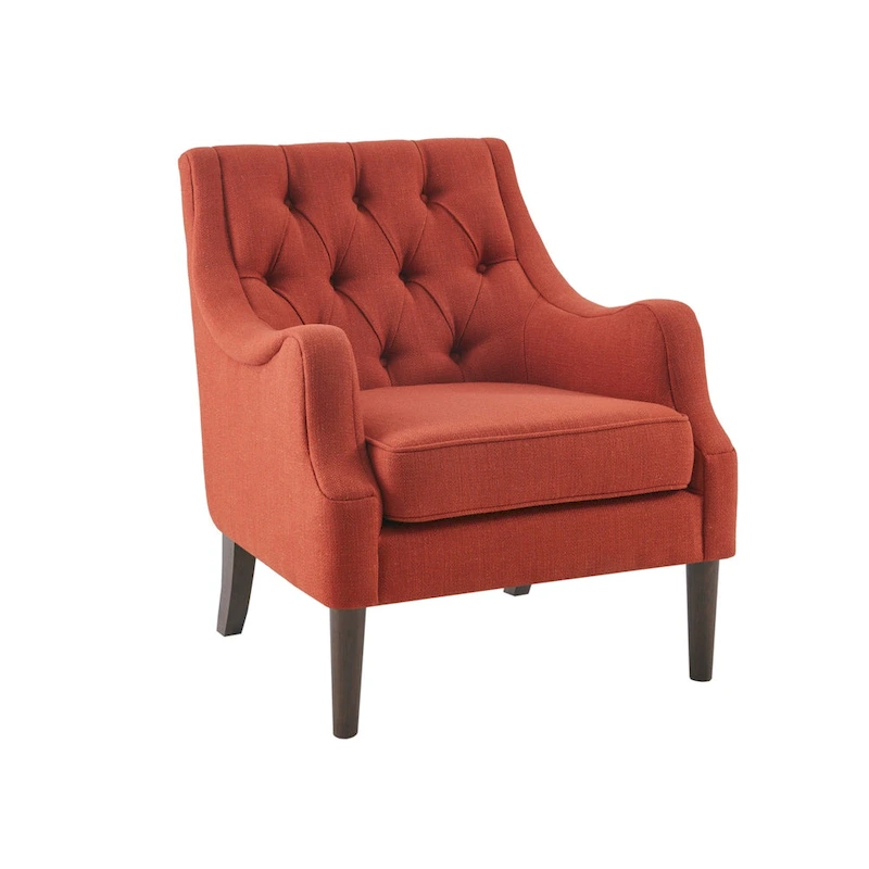 Madison Park Elle Button Tufted Accent Chair