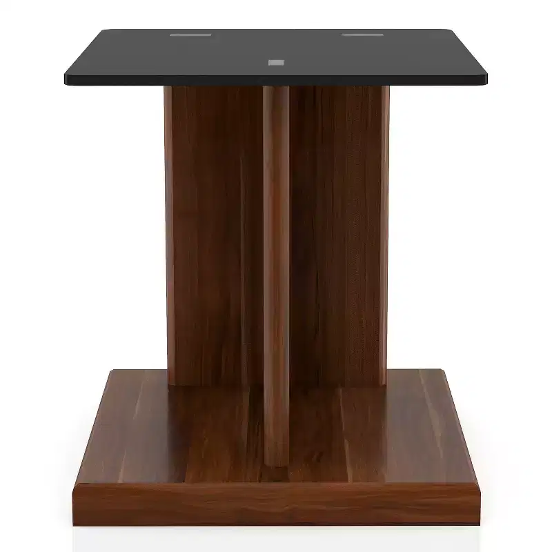 Montreaux Tempered Glass Top End Table - miBasics