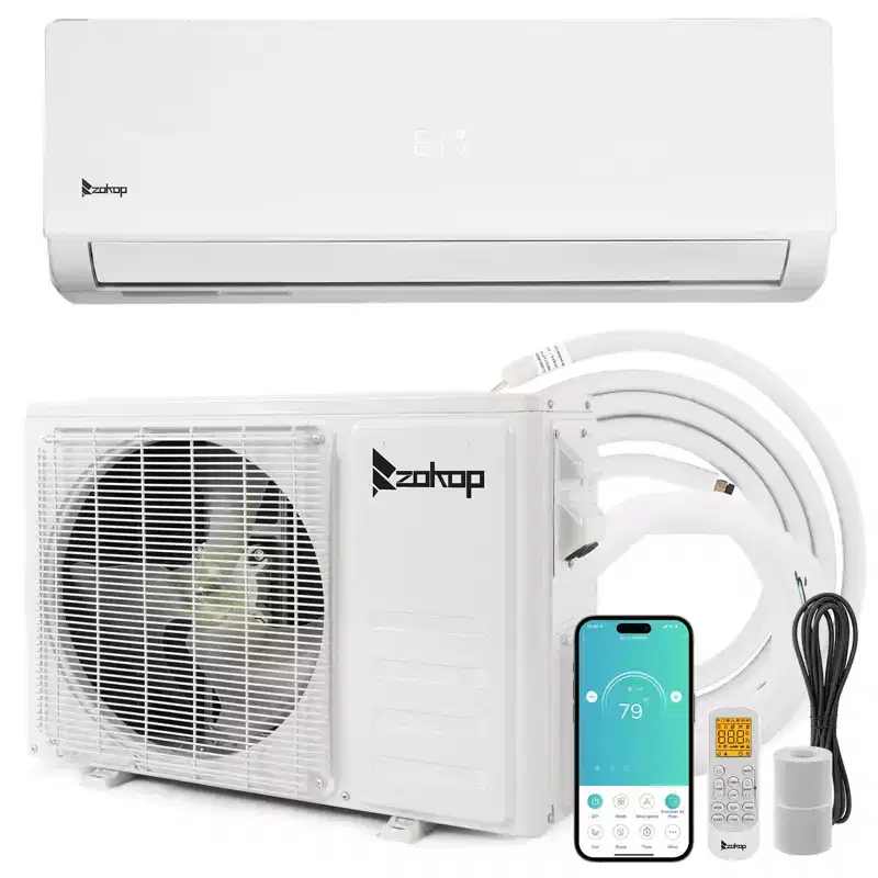 Karl Home 20 SEER2 12,000 BTU 1 Ton Ductless Mini Split Air Conditioner with Heat Pump 208/230V