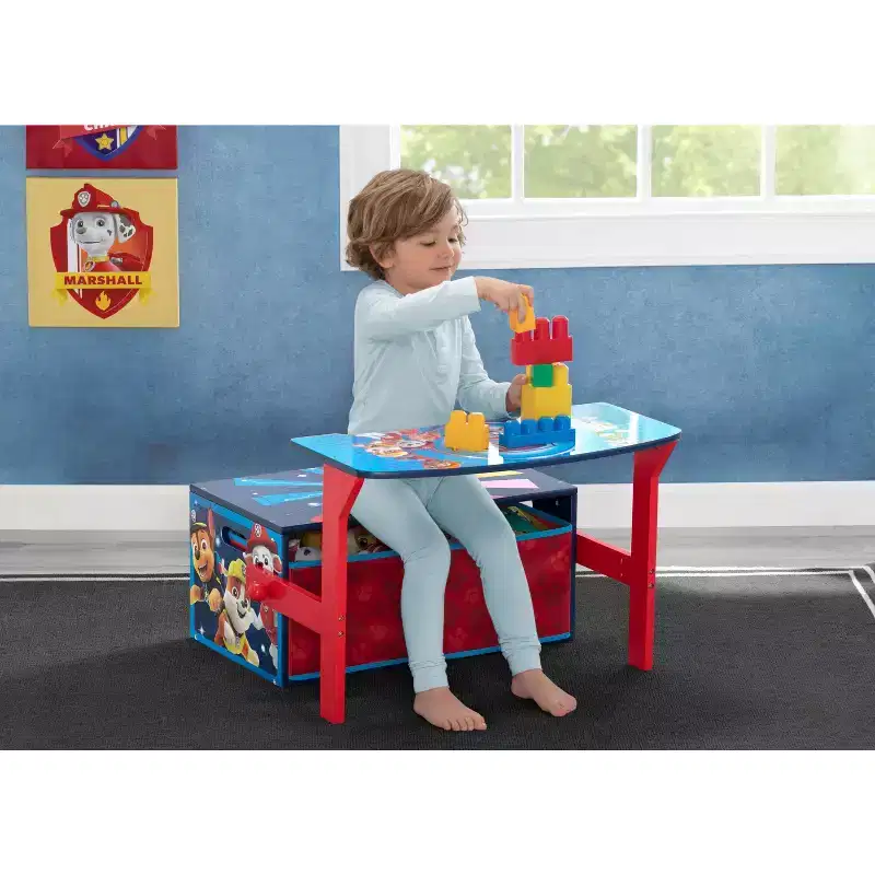 Delta Children PAW Patrol Kids 3-in-1 Activity Bench