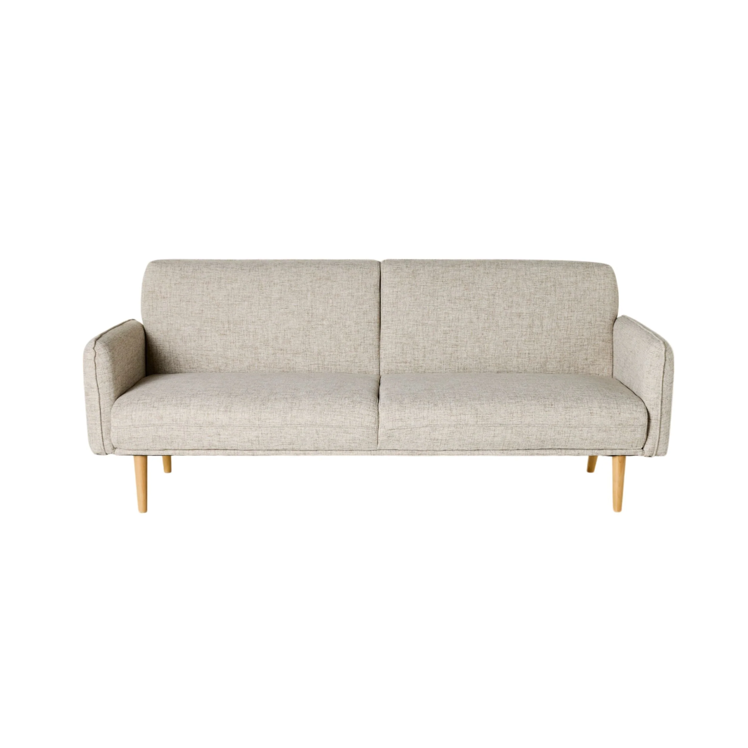 Click-Clack Sofa Bed Champagne Textured Weave