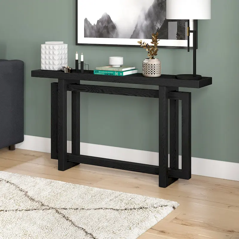 Breslow 55 Wide Rectangular Console Table - 55 Wide