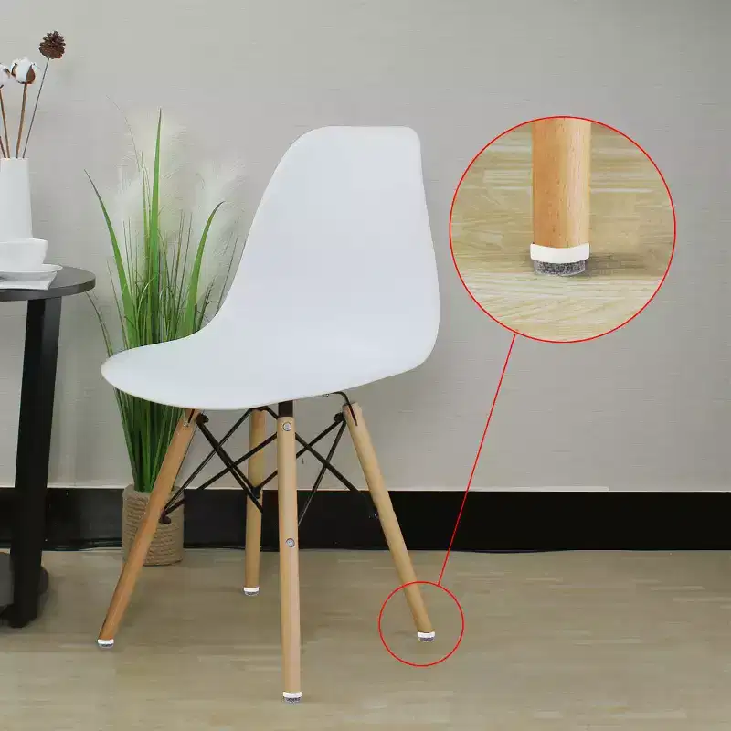Nail-On Felt Furniture Leg Floor Pads 27mm Pack of 30