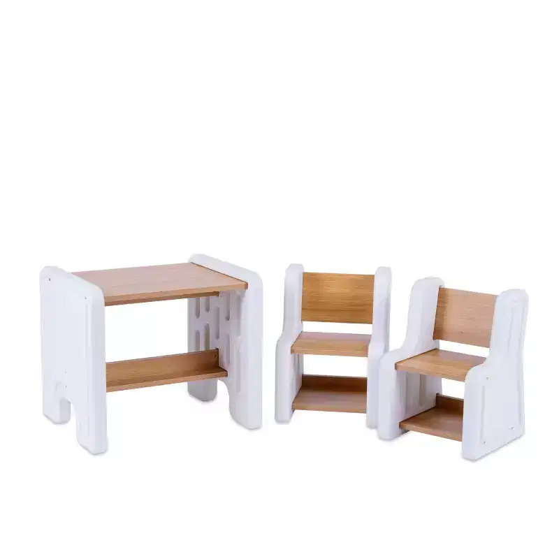 Step2 Harmony Table and Chairs Kids' Table - White
