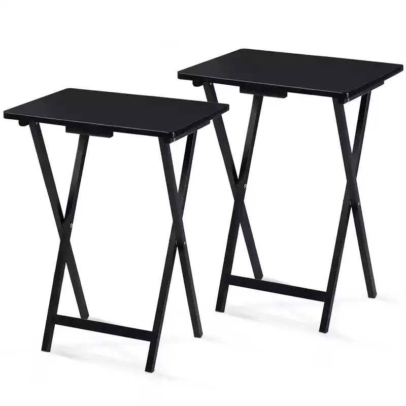 Folding Portable TV Snack Tray Table