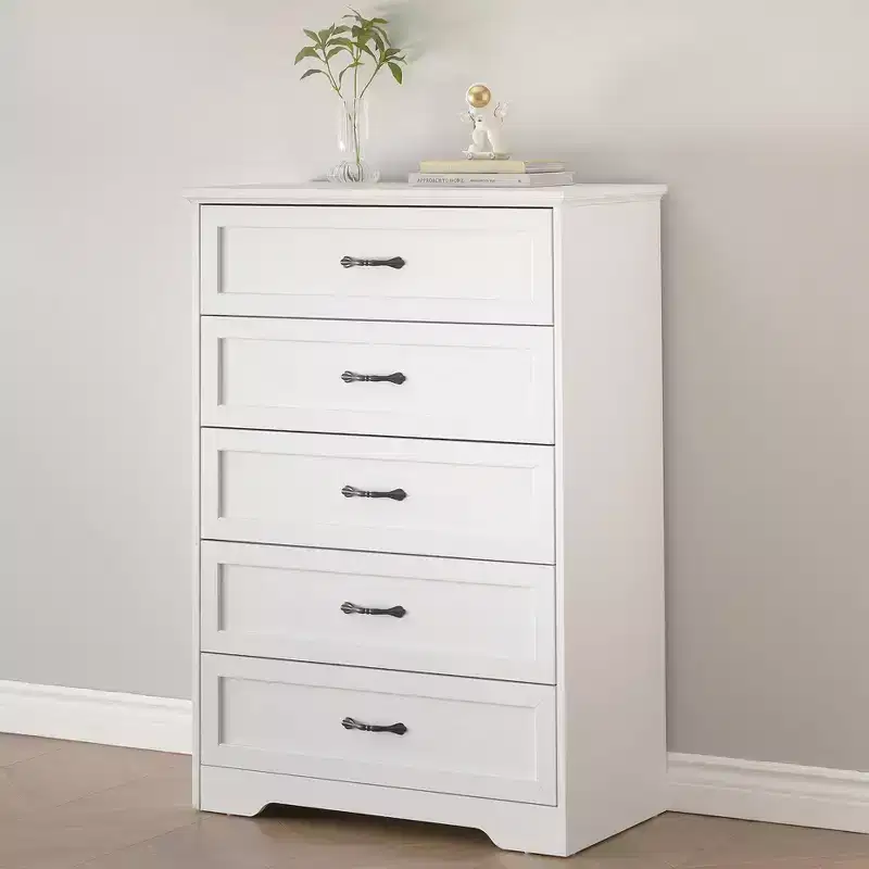 Modern 6 Drawers Dresser, Chest of Drawers Closet Organizers and Storage Clothes, Modern Dressers