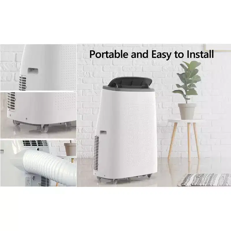 Garvee 14,000BTU Portable Air Conditioner, Fan with Remote Control 9,300 BTU (DOE)