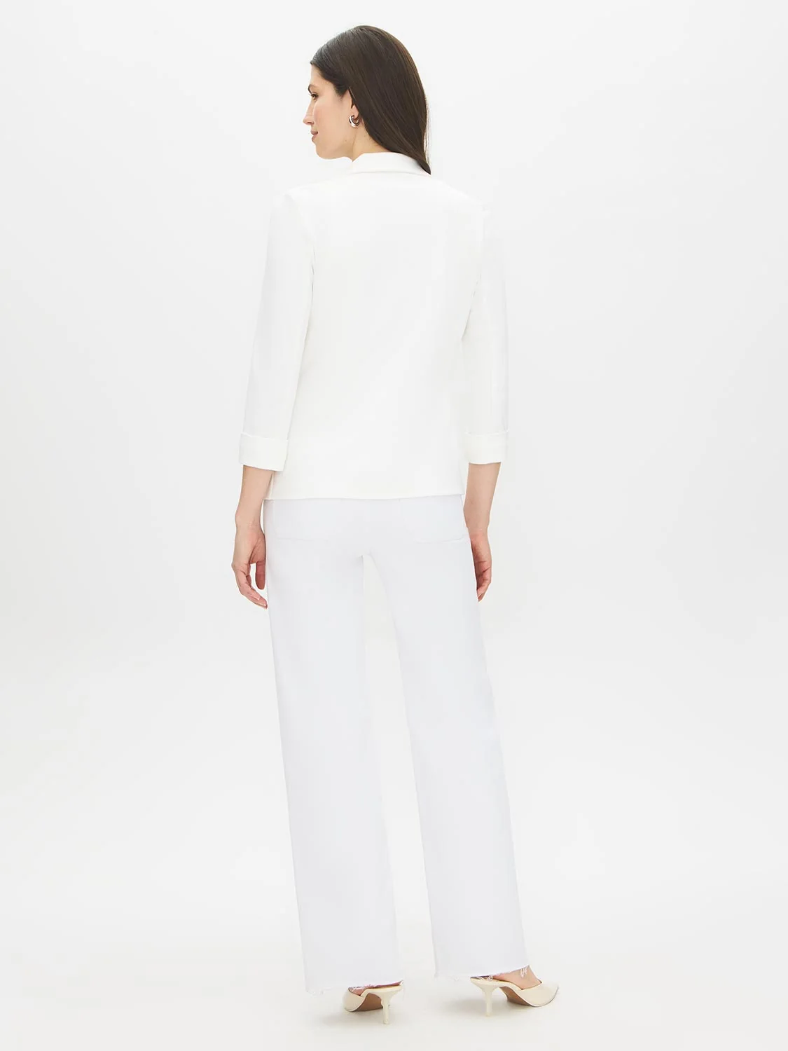 Cuffed Sleeve Blazer