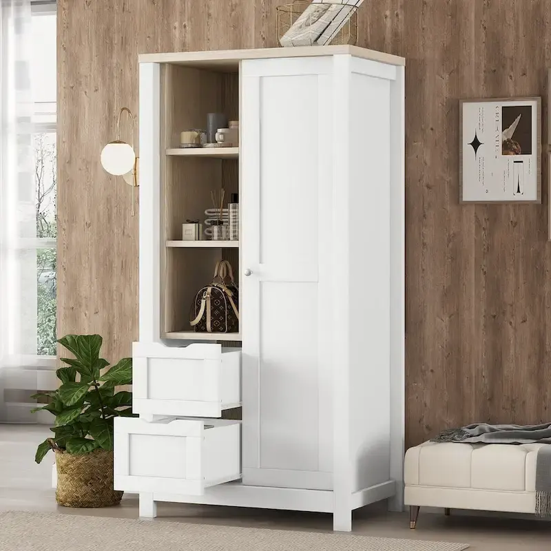 Storage Wardrobe with Sliding Door