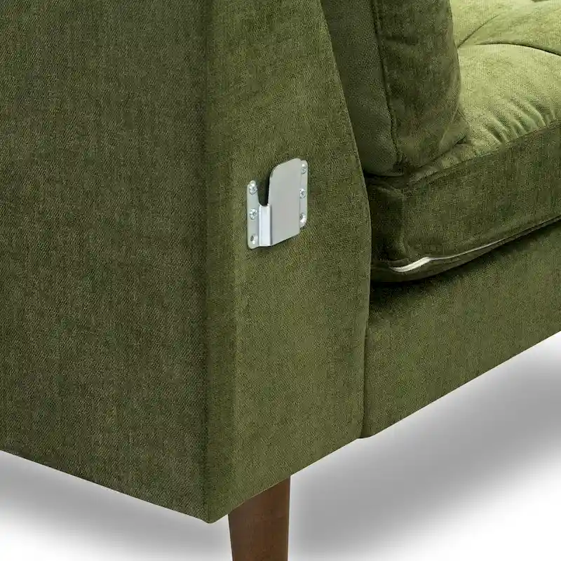 Poly & Bark Napa 104.5 Fabric Right Sectional Sofa