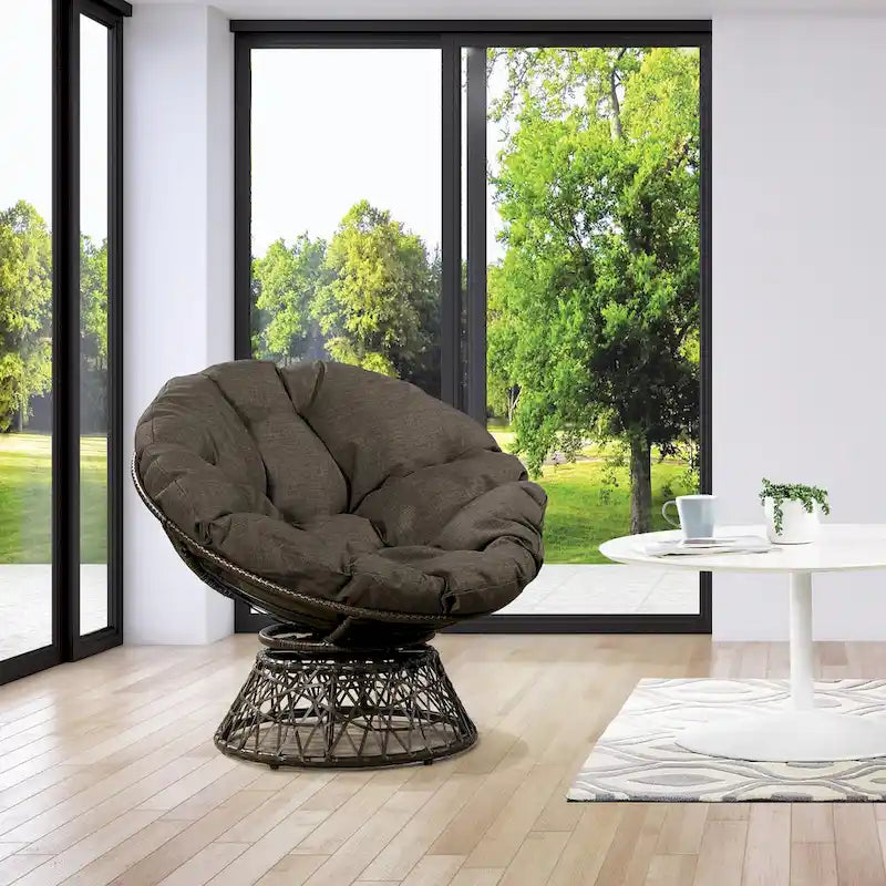 The Woven Wicker Papasan Chair