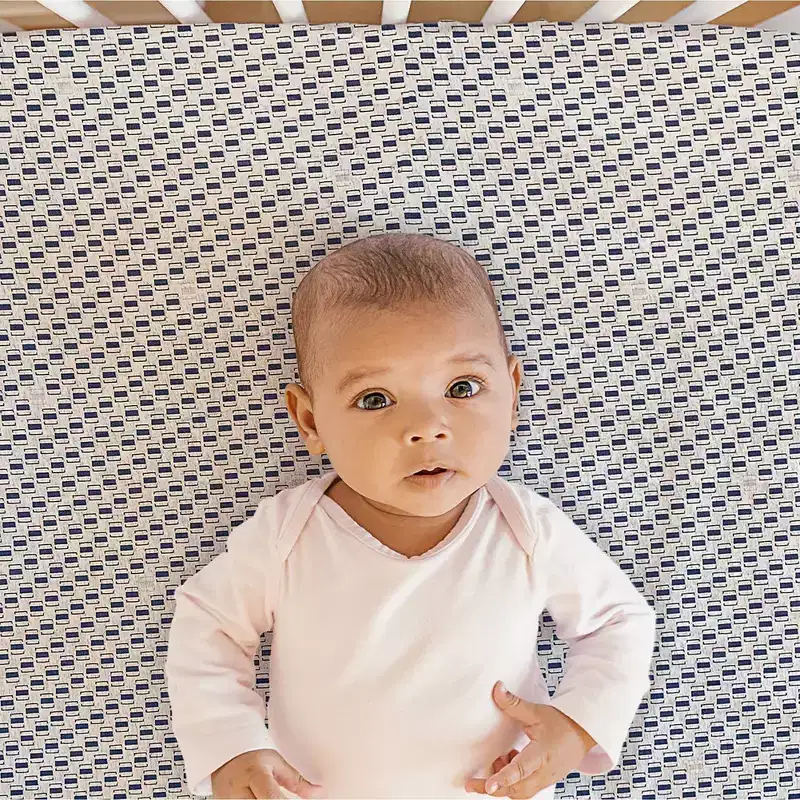 Kids' Dual Sided Baby Crib Mattress and Toddler Mattress - Radiant Sky: Firm, High-Density Foam, Waterproof Cover, 8.5 Lbs