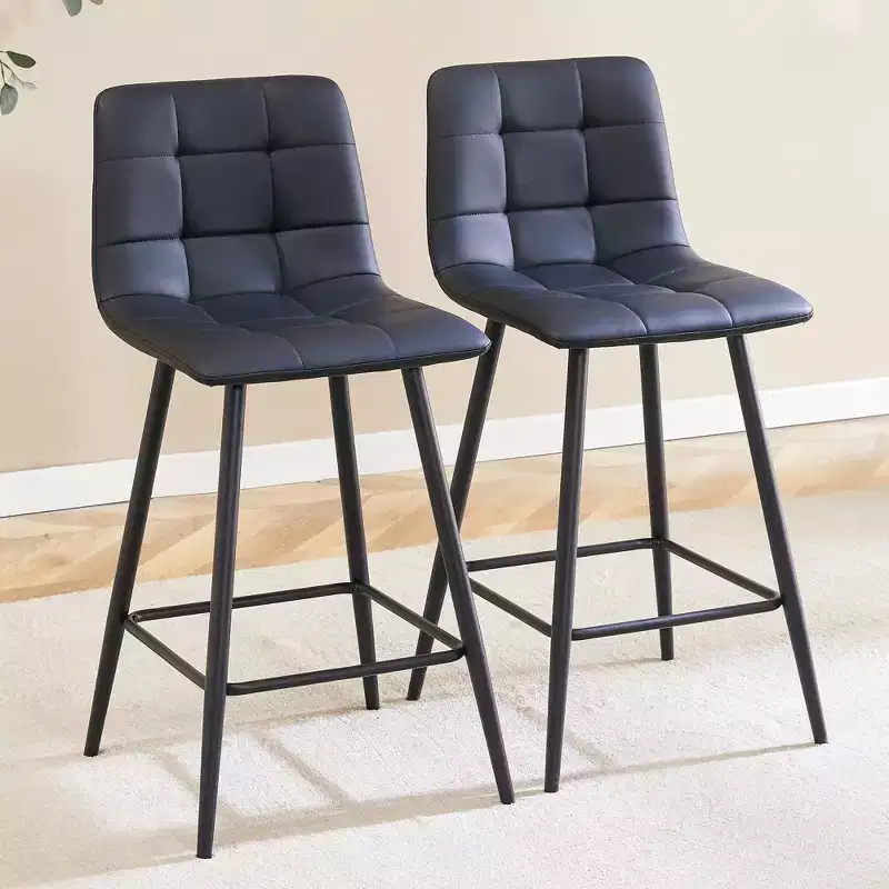 Bar Stool Counter Stool Bar Chairs Dining Chair Pub Stool, Brown/Black/White