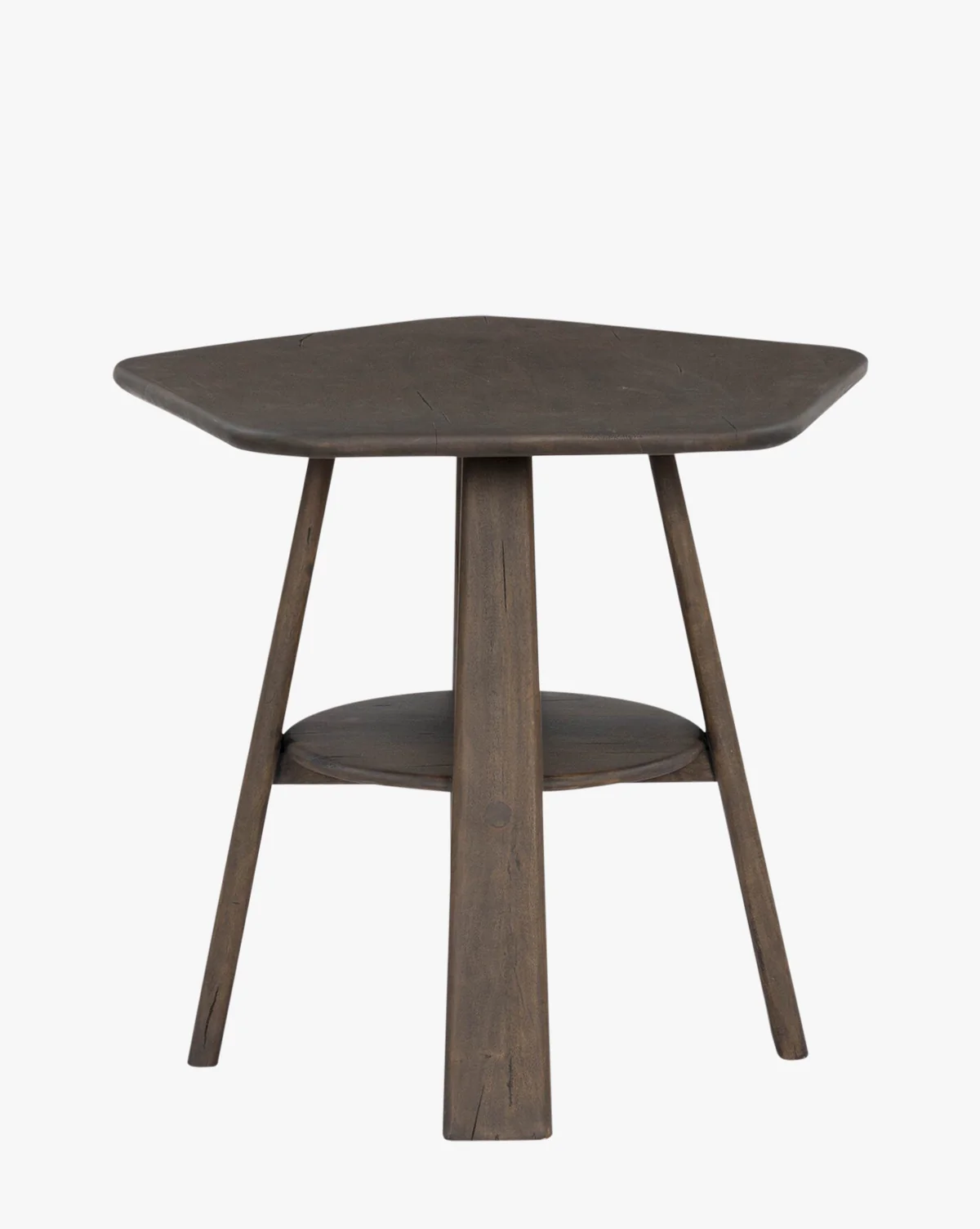 Modern Wood End Table with Classic Design for Living Room