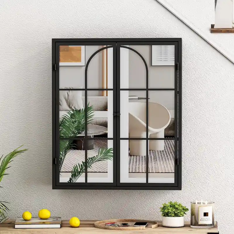 23.62 Vintage Two Door Wall Cabinet